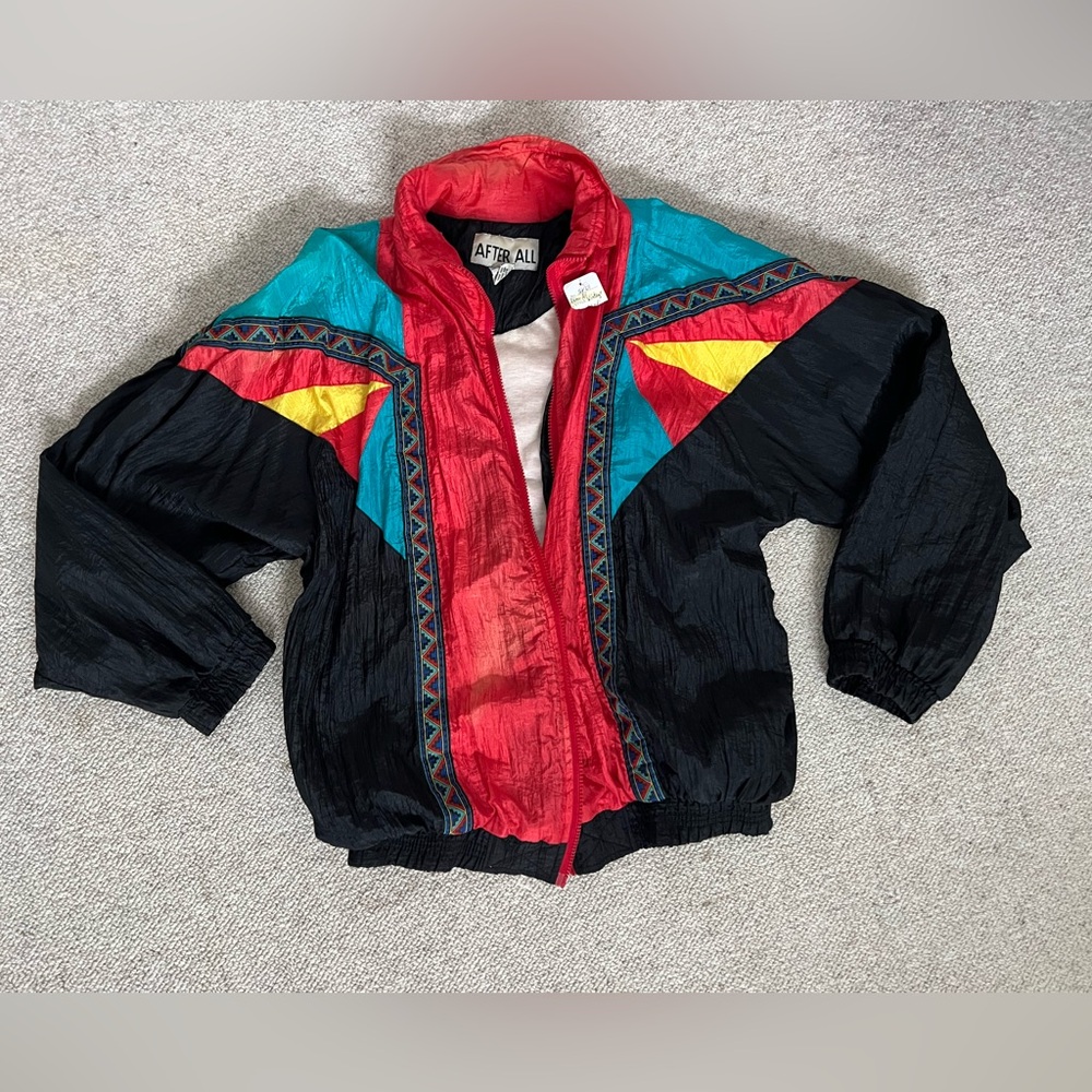 Retro vintage After All windbreaker